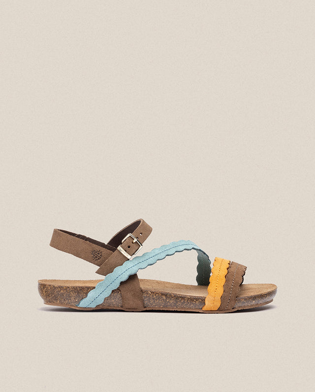 yokono Sandalia plana Ibiza 176 naranja Ofertas de temporada