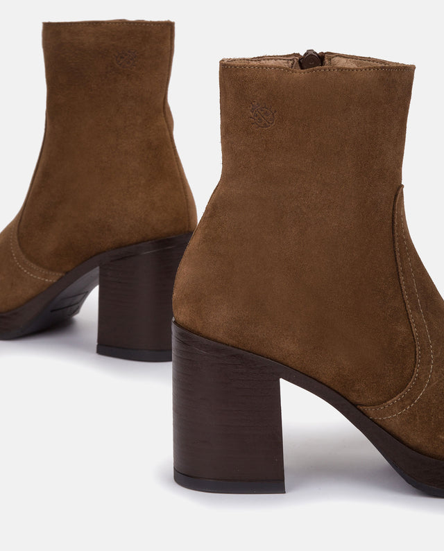 yokono Botín de tacón Kolin 001 marron Outlet online