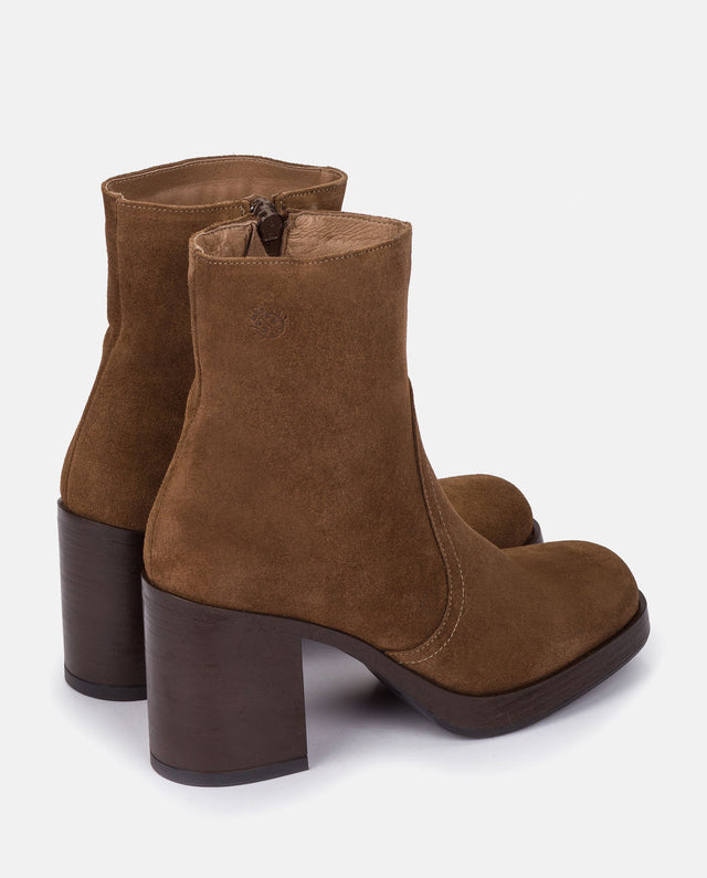yokono Botín de tacón Kolin 001 marron Outlet online