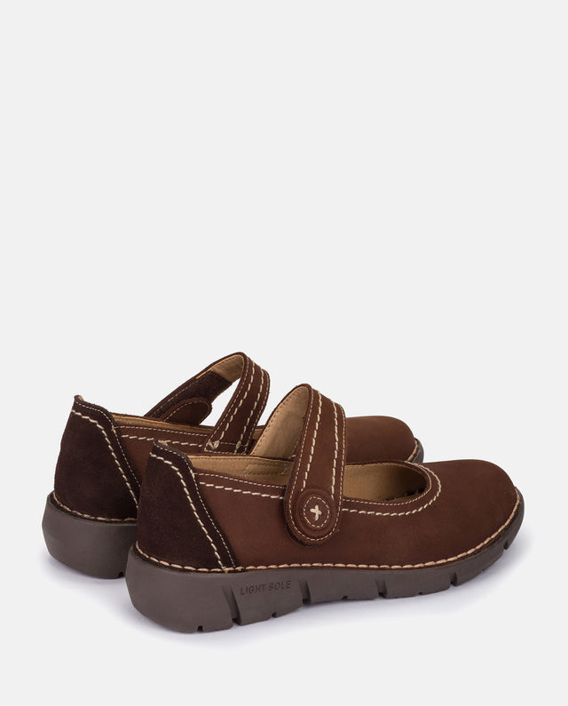 yokono Zapato plano Olba 005 marron Ofertas