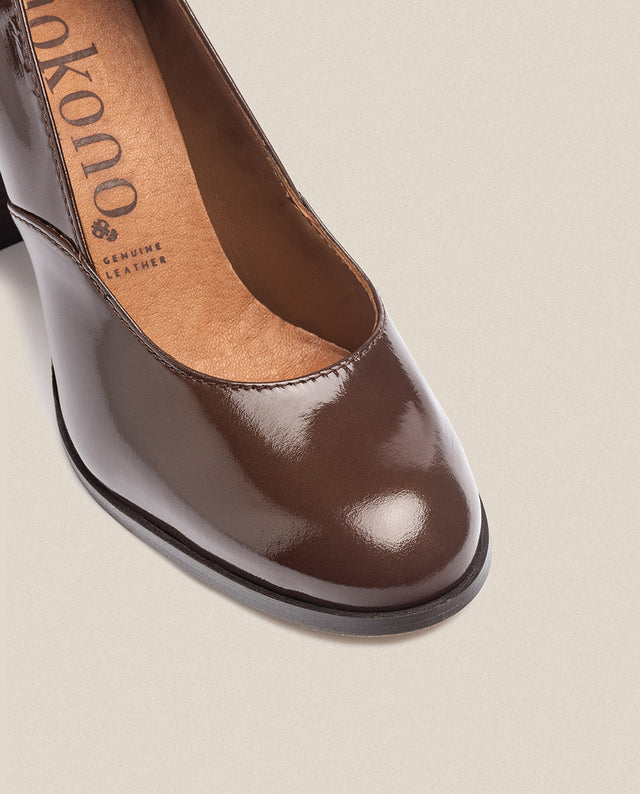 yokono Zapato de tacón LOIR-001 marrón Tienda