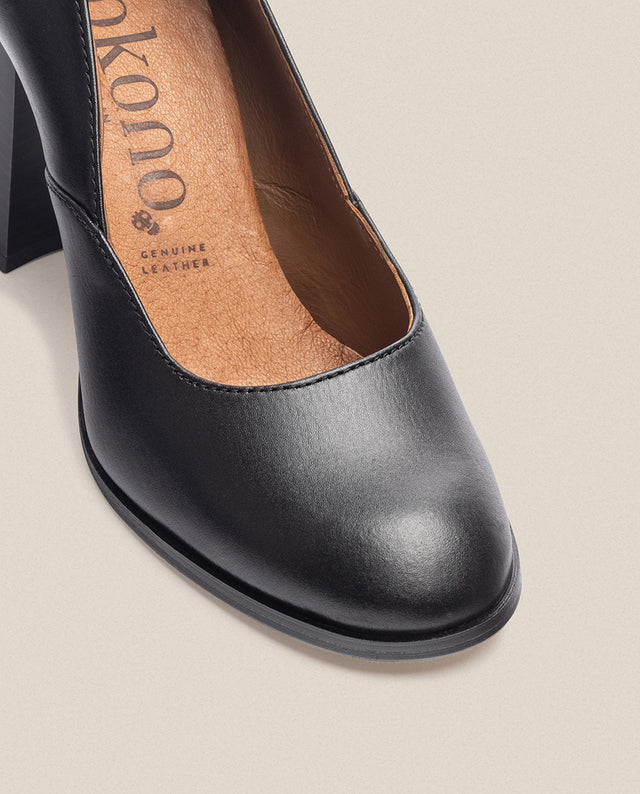 yokono Zapato de tacón LOIR-001 negro Mejor oferta