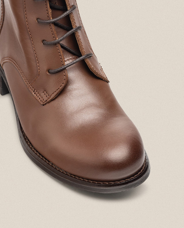 yokono Botín plano MONS-005 marrón Rebajas online
