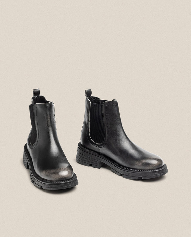 yokono Botín plano ELZE-001 gris Envío gratis