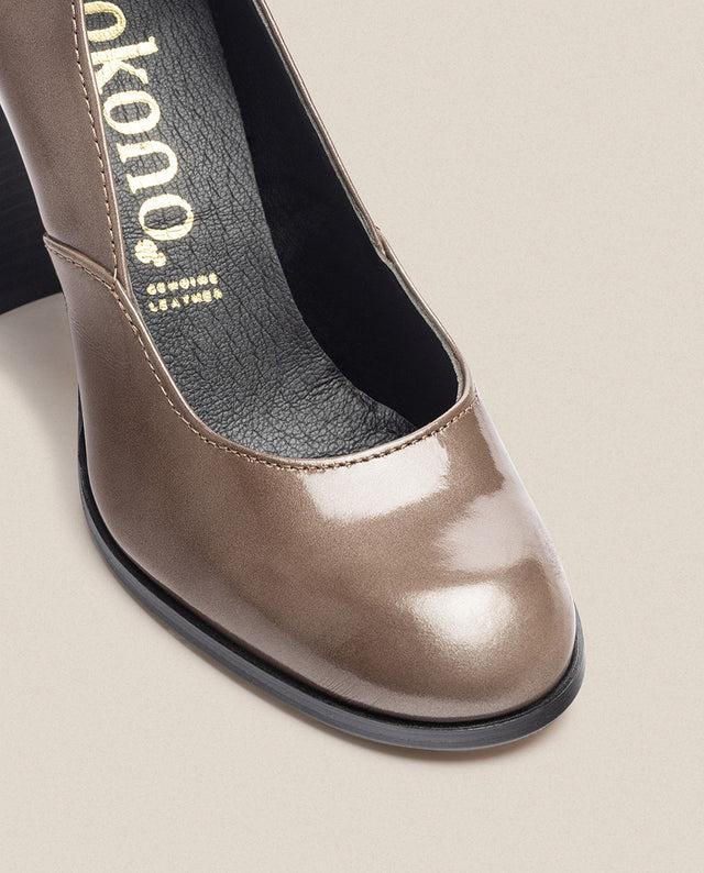 yokono Zapato de tacón LOIR-001 marrón Precio de fábrica