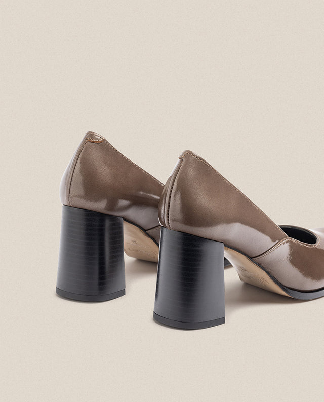 yokono Zapato de tacón LOIR-001 marrón Precio de fábrica