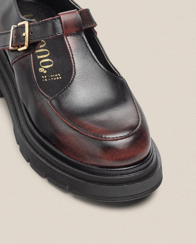 yokono Zapato plano CHAM-003 burdeos Promoción por tiempo limitado