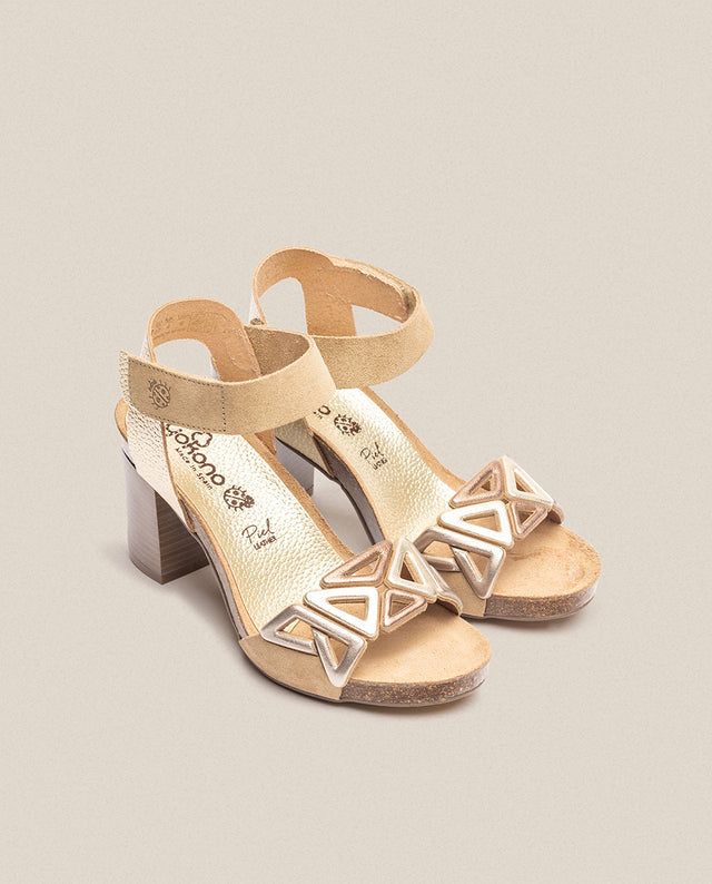yokono Sandalia de tacón Ponza 007 marron Gran oferta