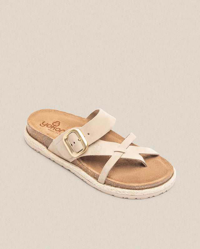 yokono Sandalia plana Arena 003 beige Rebajas online