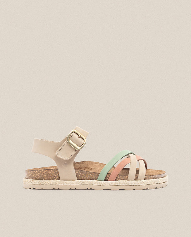 yokono Sandalia plana Arena 001 beige Oferta especial