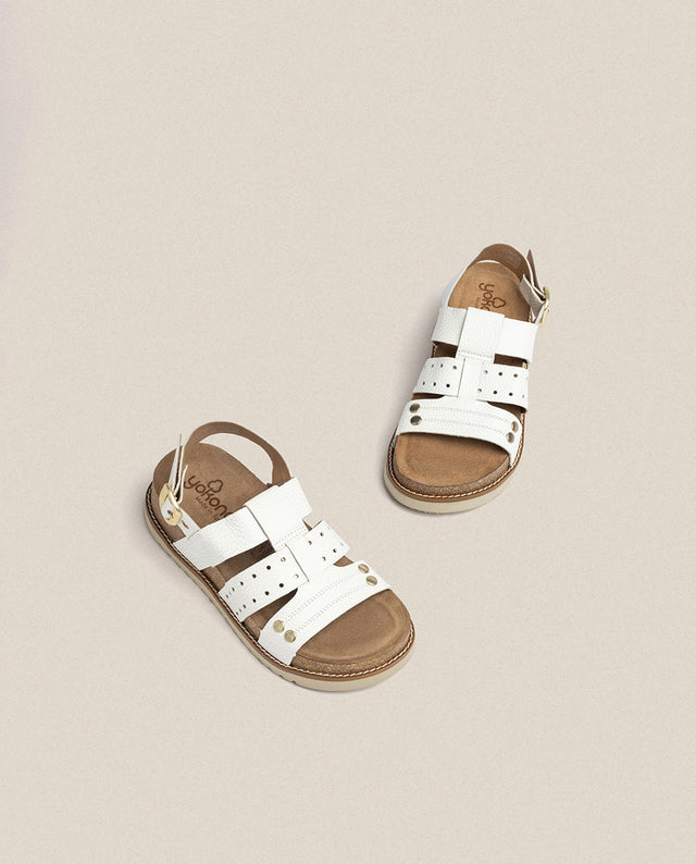 yokono Sandalia de plataforma Oca 007 blanco COMPRAR AHORA