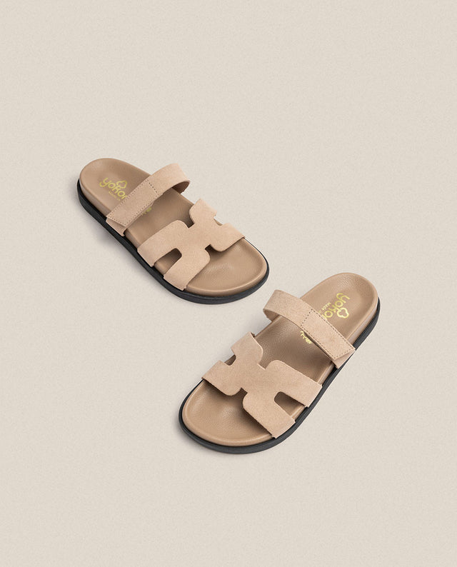 yokono Sandalia plana Morena 125 beige Limitado a 3 días