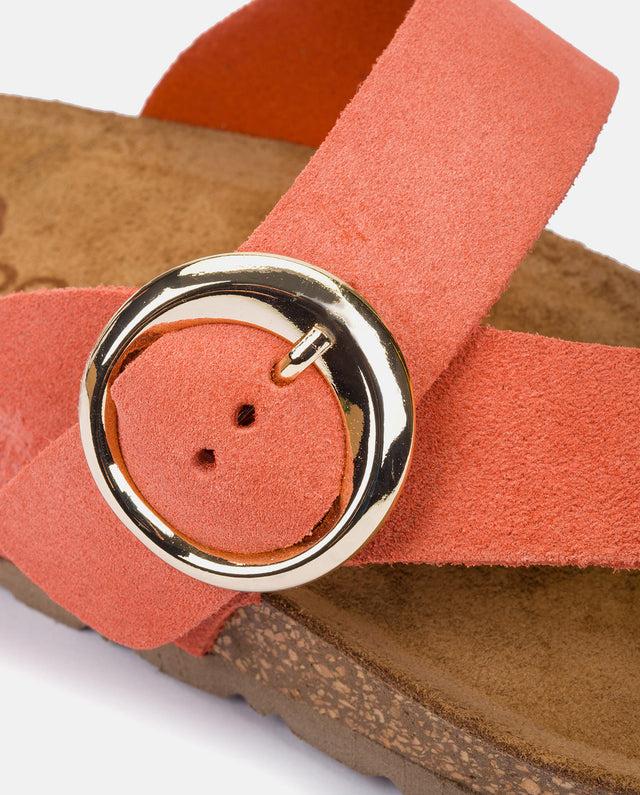 yokono Sandalia plana Jerba 113 rojo Precio ultrabajo