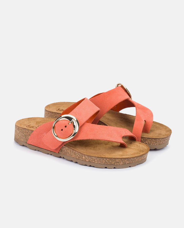 yokono Sandalia plana Jerba 113 rojo Precio ultrabajo