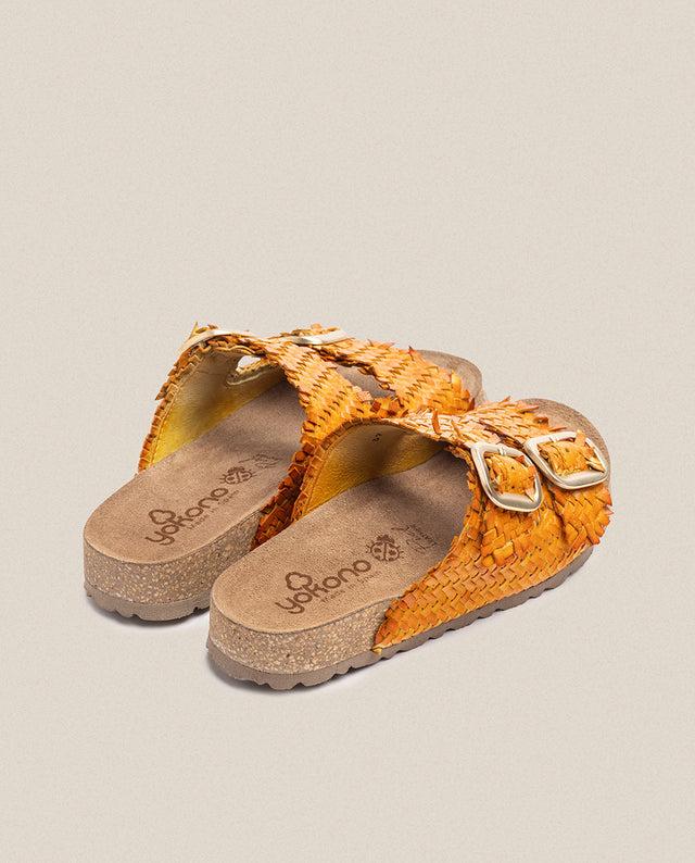 yokono Sandalia plana Jerba 143 naranja Venta caliente