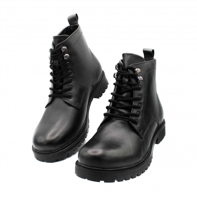 zerimar shoes Botas con suela track de piel con cordones estilo militar Limitado a 3 días