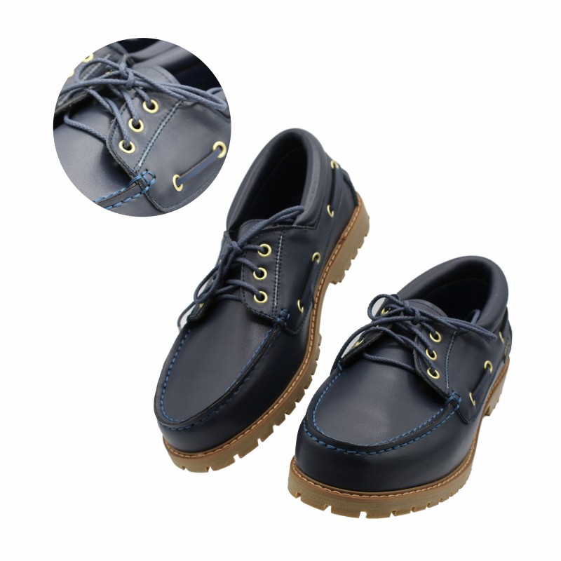 zerimar shoes Nauticos de piel con cordones modelo KANCHEN Ahorra y exporta
