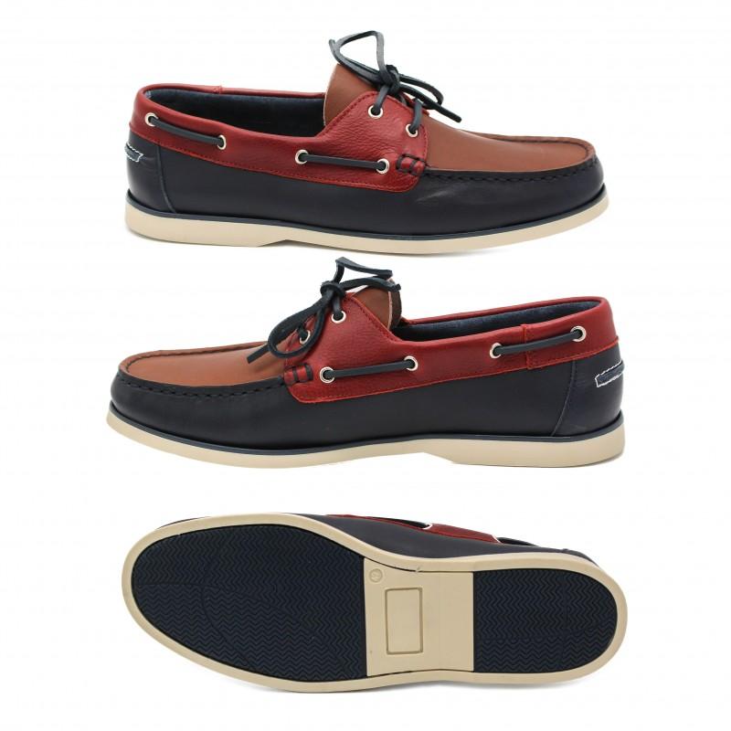 zerimar shoes Mocasines de piel con cordones modelo FIERO Precio ultrabajo