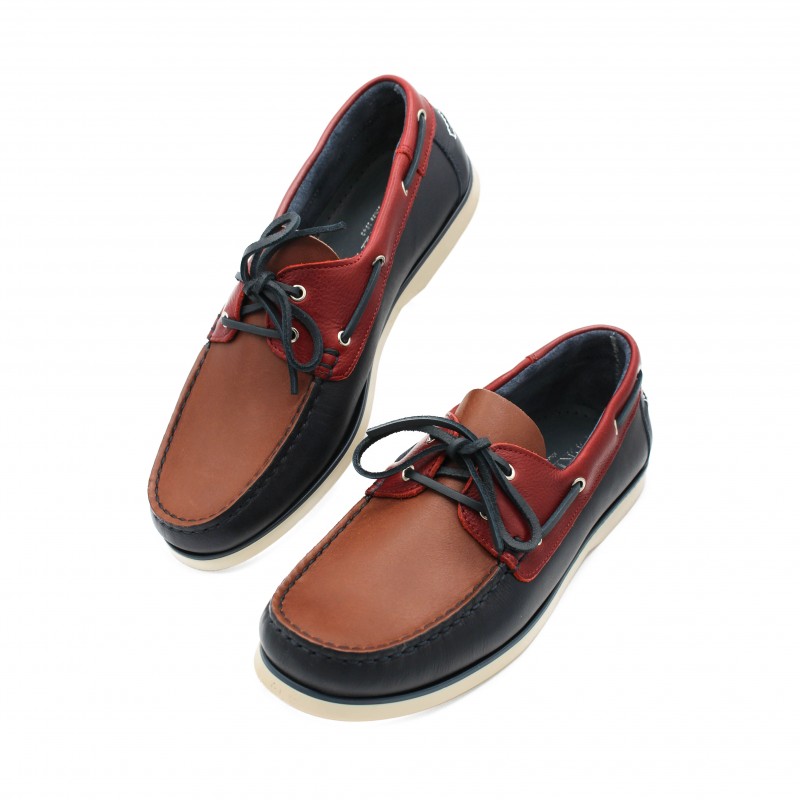 zerimar shoes Mocasines de piel con cordones modelo FIERO Precio ultrabajo