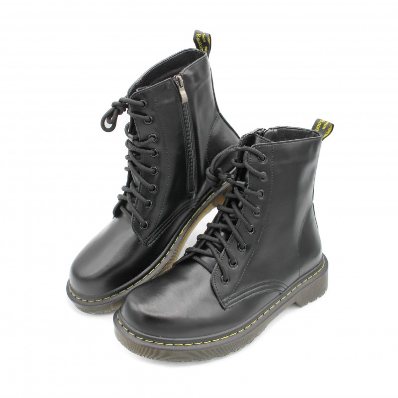 zerimar shoes Botas estilo militar con cremallera modelo DOCTER Venta caliente