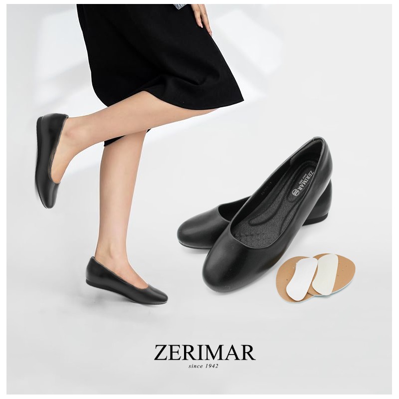 zerimar shoes Zapato de Piel Profesional para Oficina y Eventos - tacón 1 5 cm Rebajas de fábrica