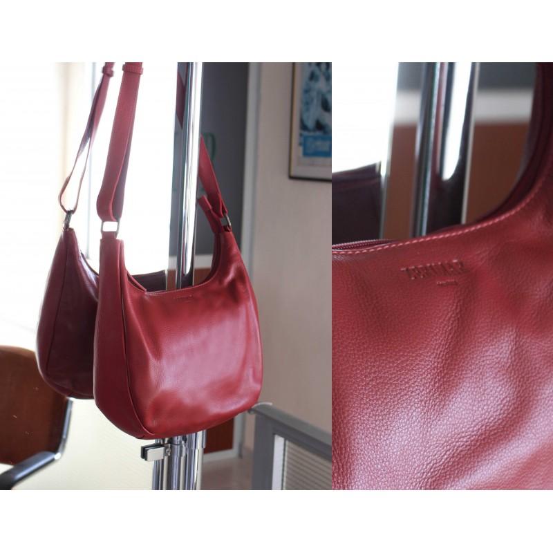 zerimar shoes Bolso de piel con cremallera 22x19x8 cm MINE Tienda