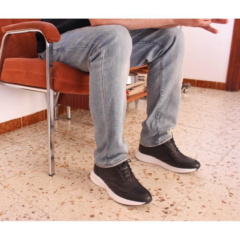zerimar shoes Zapatos de piel con alzas interiores +7 cm modelo OLVIO Solo hoy
