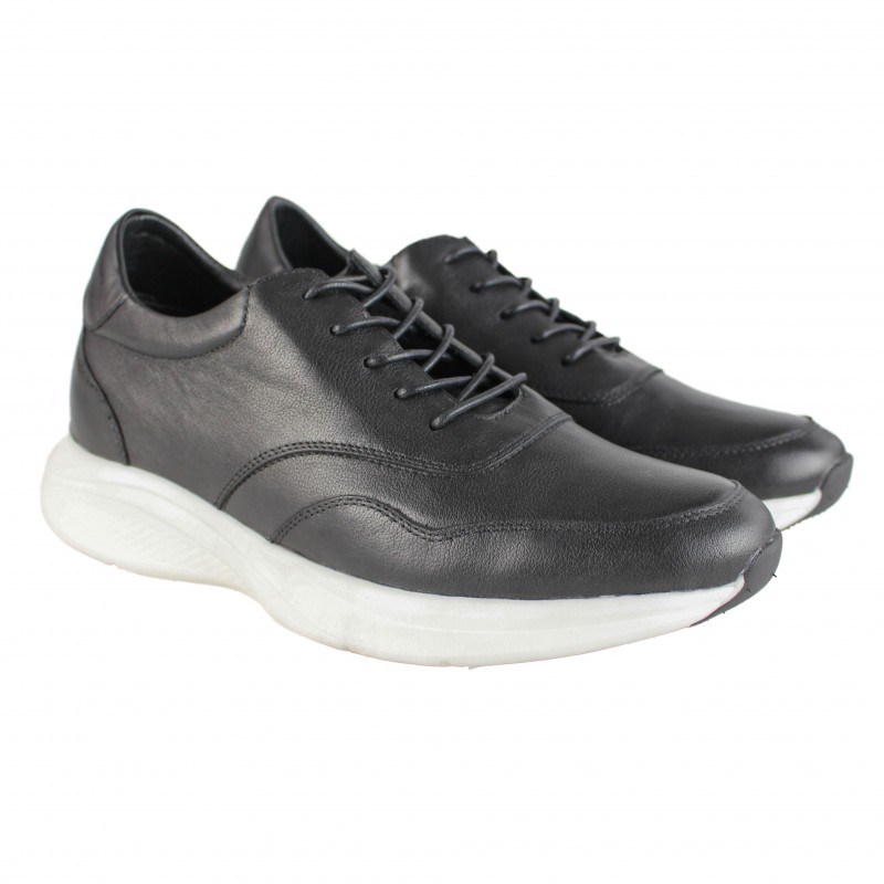 zerimar shoes Zapatos de piel con alzas interiores +7 cm modelo OLVIO Solo hoy