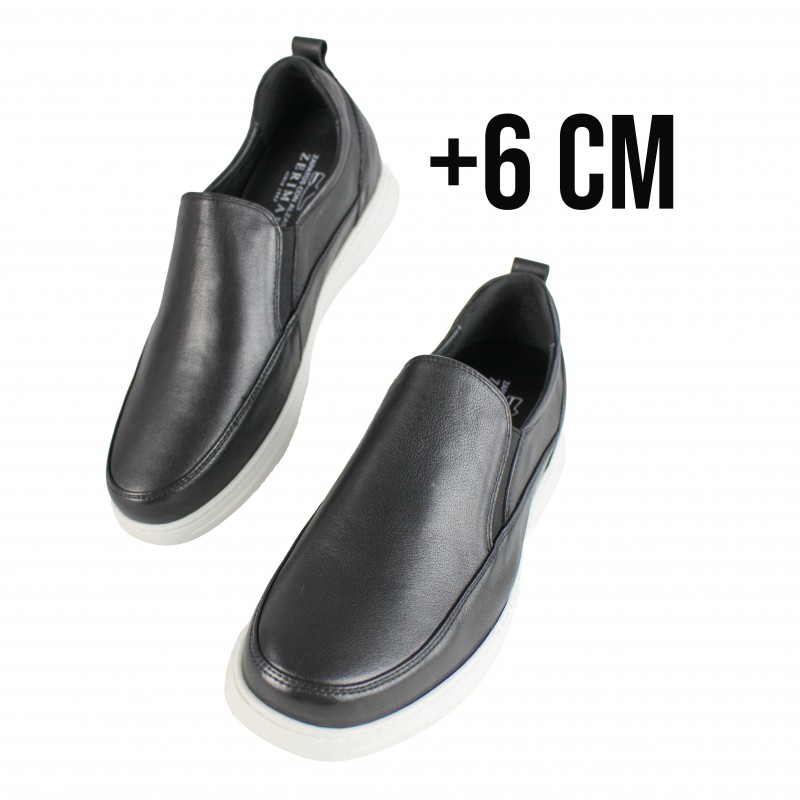 zerimar shoes Zapatos de piel con alzas interiores +6 cm modelo TOMMO Promoción trimestral