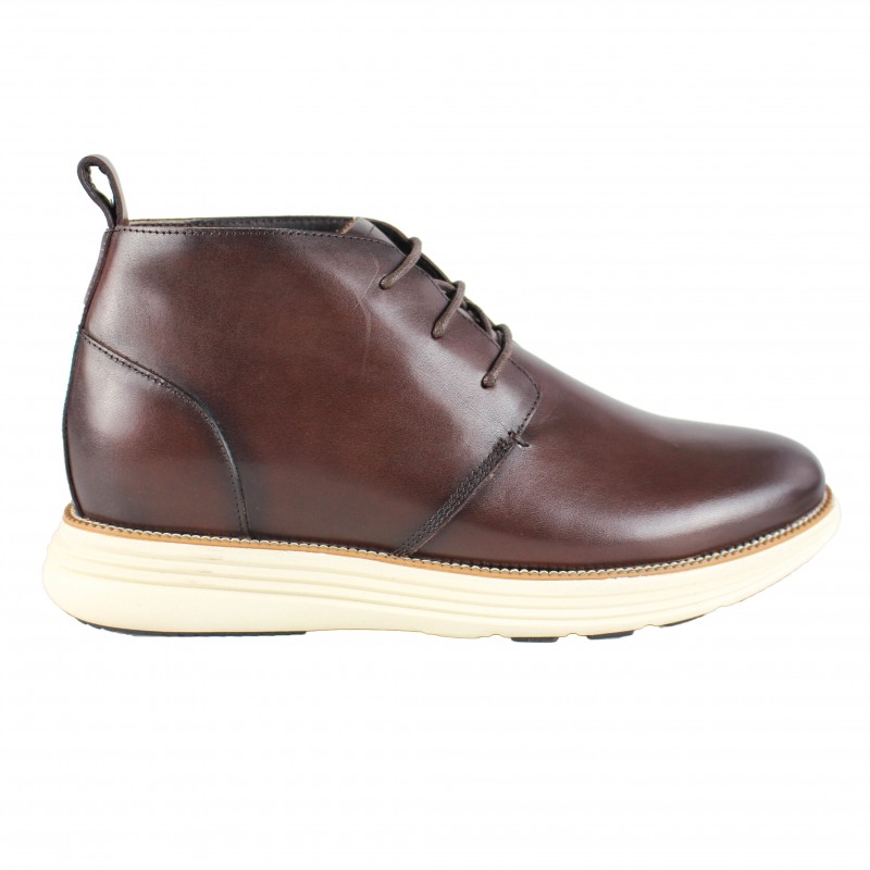 zerimar shoes Botines de piel con alzas interiores +7 cm modelo SEYMOUR Solo queda un día