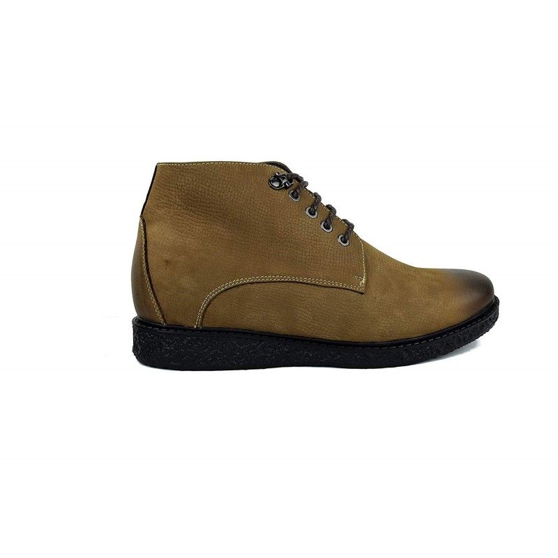zerimar shoes Botas de piel para hombre con alzas interiores aumento de 6 cm Limitado a 3 días