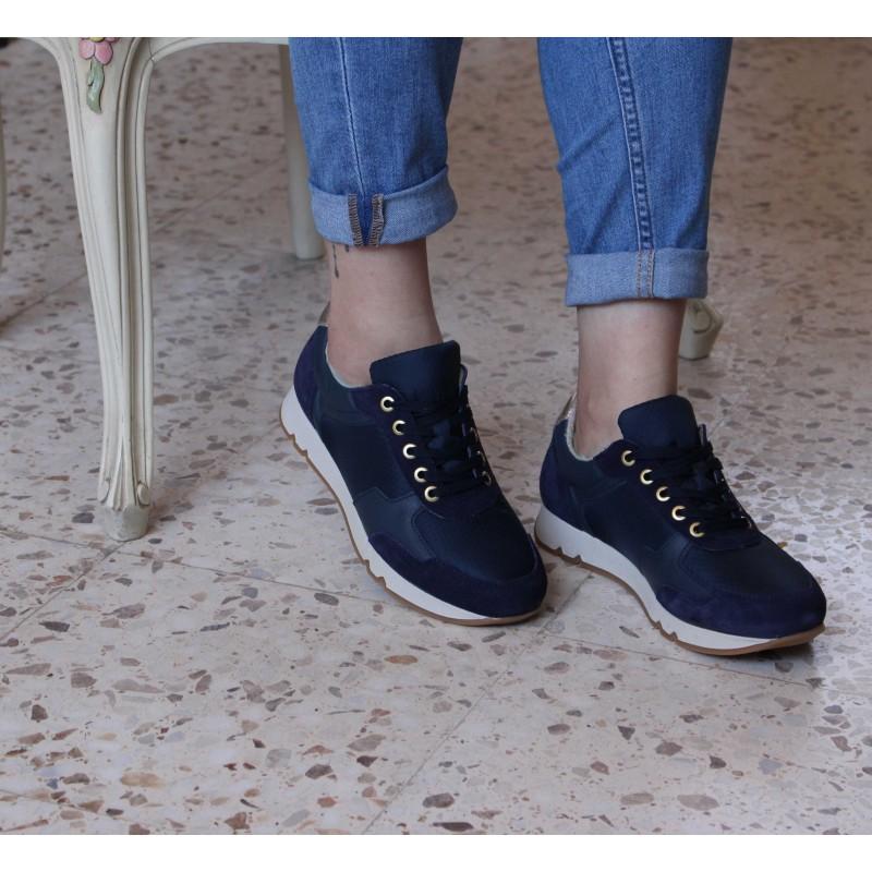 zerimar shoes Sneakers de piel combinados modelo MARA Precio ultrabajo