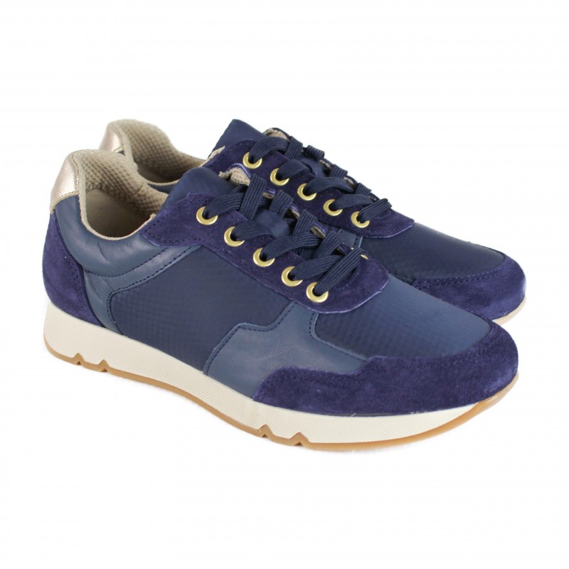 zerimar shoes Sneakers de piel combinados modelo MARA Precio ultrabajo