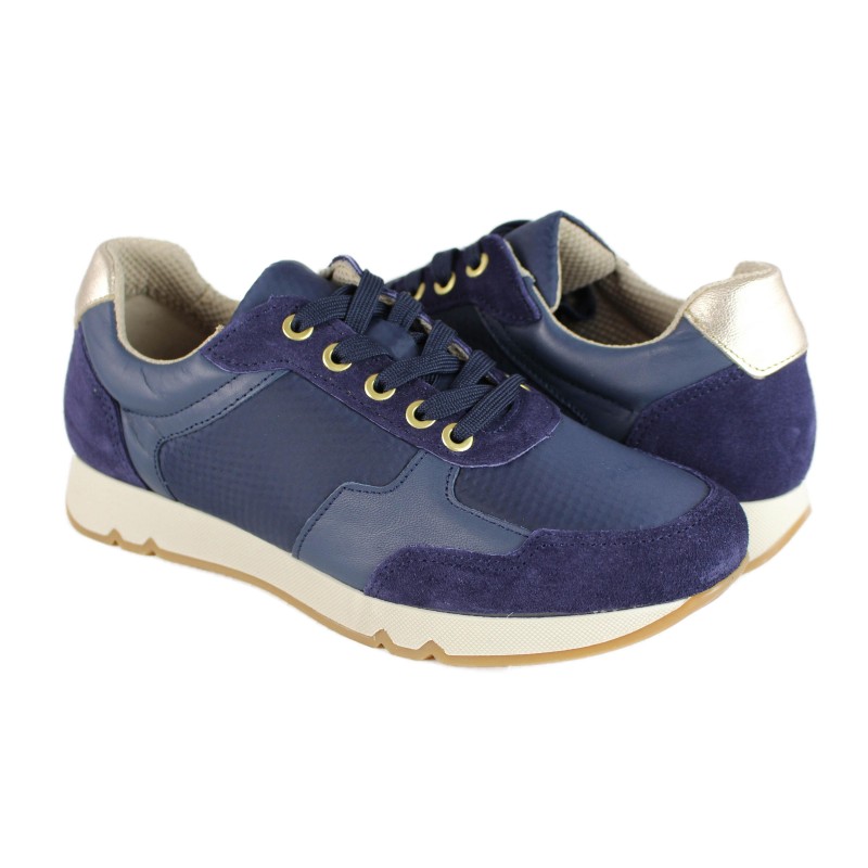 zerimar shoes Sneakers de piel combinados modelo MARA Precio ultrabajo