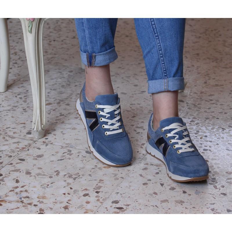 zerimar shoes Sneakers de piel combinados modelo FARO Devoluciones gratuitas