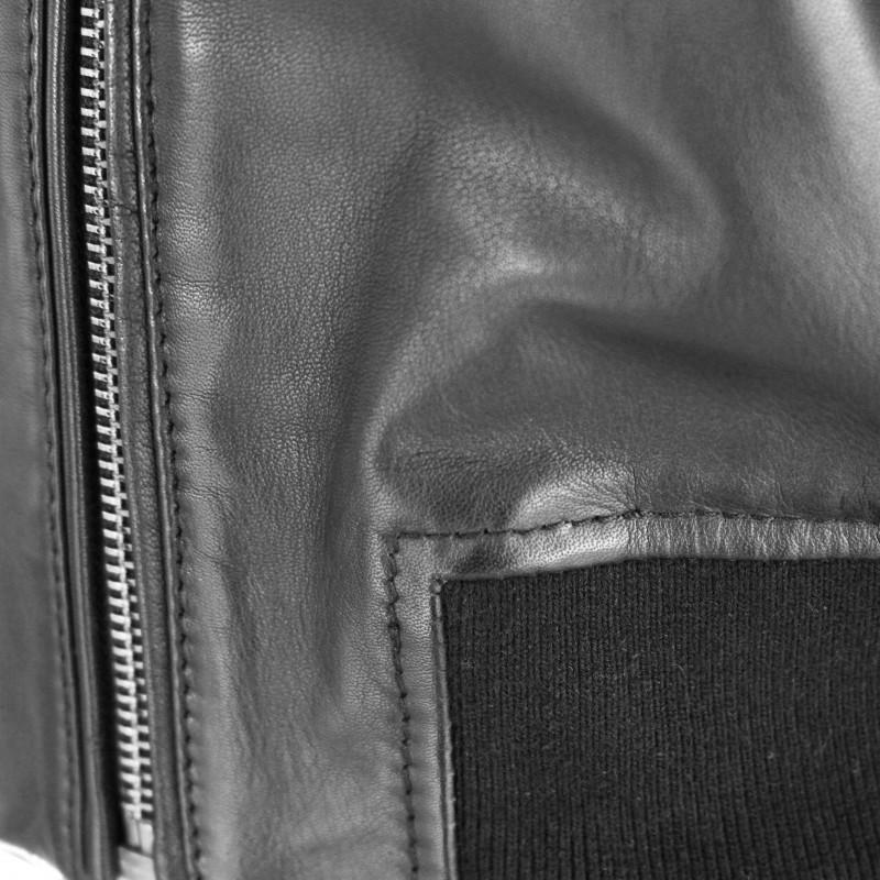zerimar shoes Bomber corta de piel con cremallera modelo MITES Venta caliente