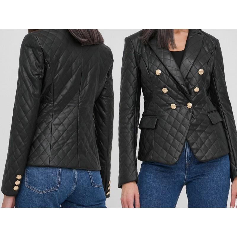 zerimar shoes Blazer acolchada con botones modelo DOFANA Gran oferta