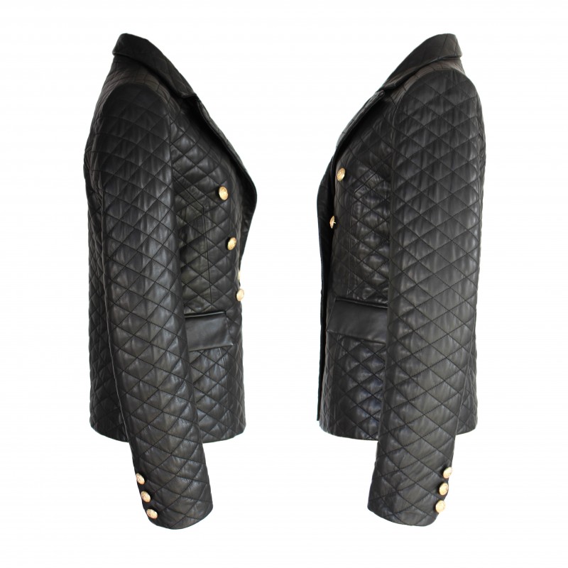 zerimar shoes Blazer acolchada con botones modelo DOFANA Gran oferta