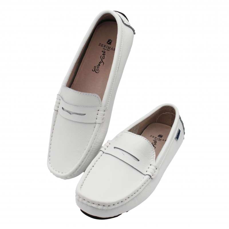 zerimar shoes Mocasines de piel con antifaz modelo ALCAR Oferta especial
