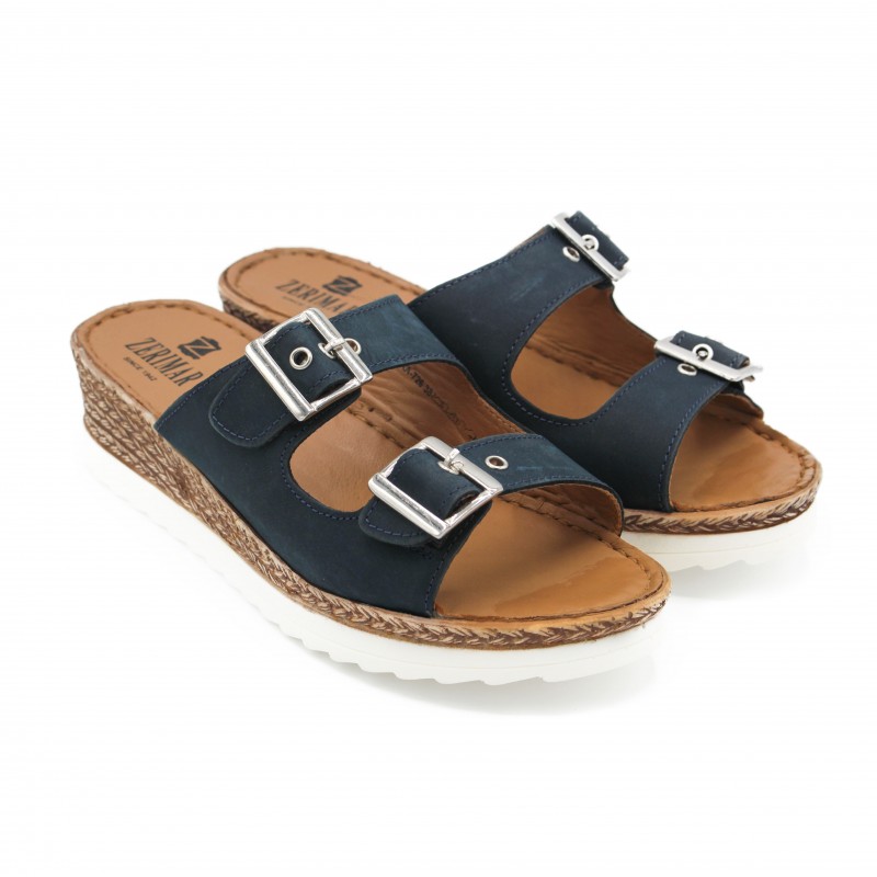 zerimar shoes Sandalias con hebilla de piel modelo NONE Últimos 3 días