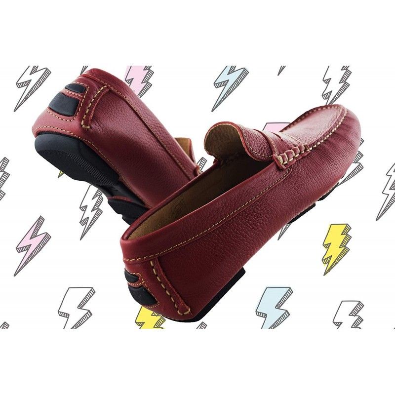 zerimar shoes Mocasines de piel para hombre con antifaz Último día