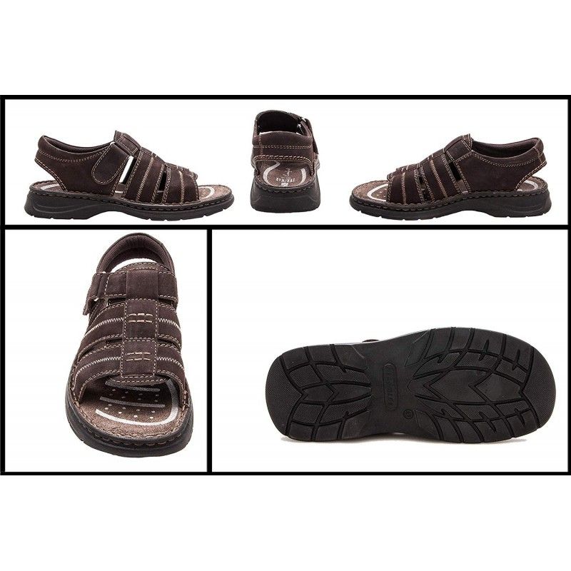 zerimar shoes Sandalias de piel de trekking o senderismo Precio de fábrica