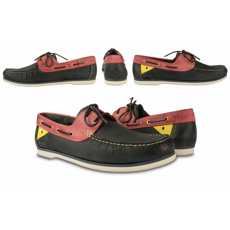 zerimar shoes Nauticos de verano de piel para hombre tallas grandes 47 a 50 Oferta especial de fábrica