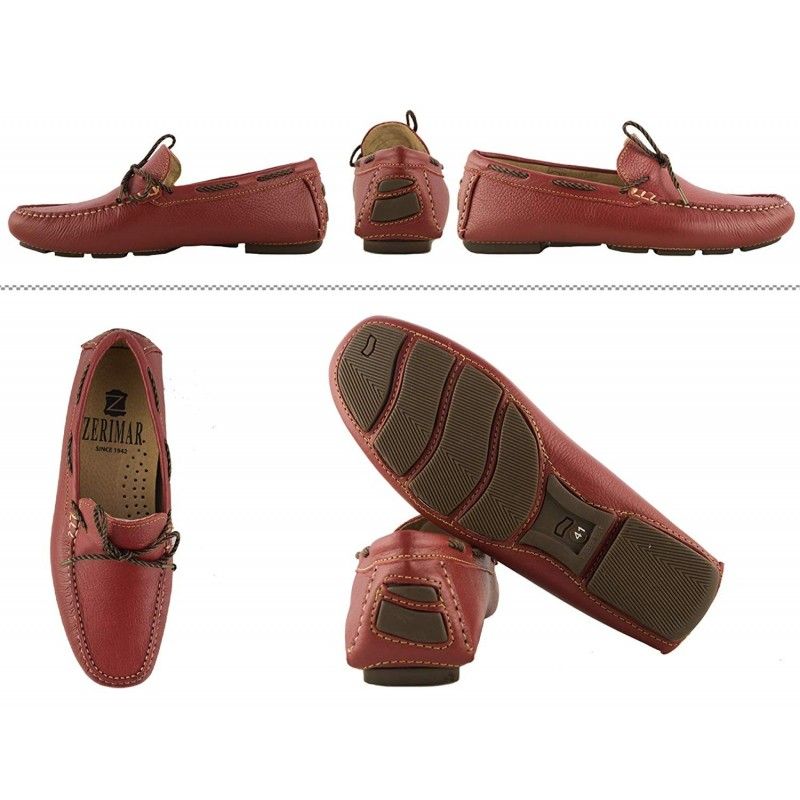 zerimar shoes Nauticos de hombre de piel para verano tallas grandes 47 a 50 Promoción trimestral