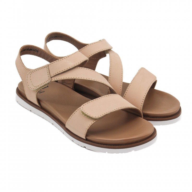 zerimar shoes Sandalias planas de piel modelo FAHAR Superdescuento
