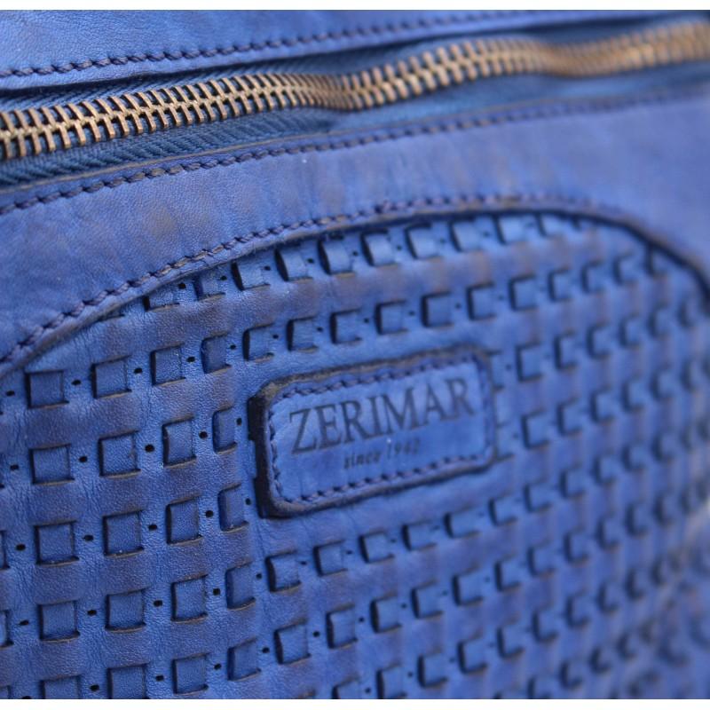 zerimar shoes Bolso de piel trenzado 26x26x4 cm Liquidación
