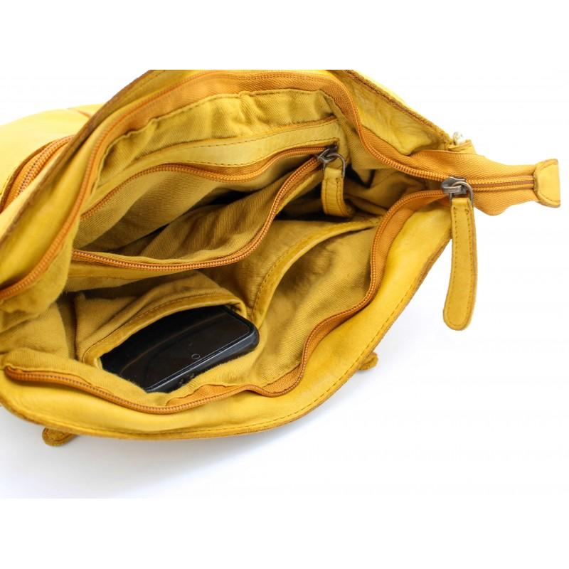 zerimar shoes Bolso de piel trenzado 26x30x10 cm Libre de impuestos