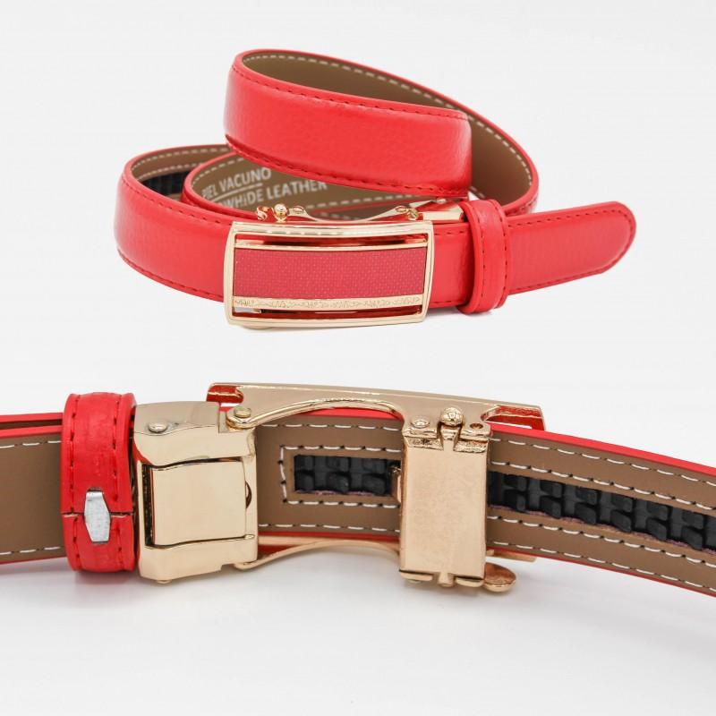 zerimar shoes Cinturon de piel con hebilla automatica modelo LINES Ofertas de temporada