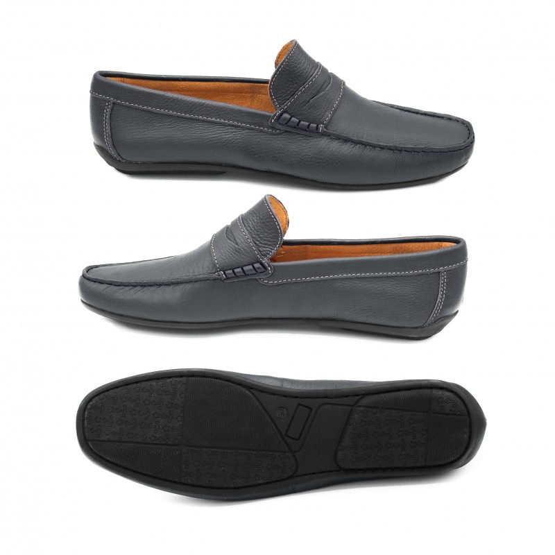 zerimar shoes Mocasines antifaz de piel para hombre - tallas grandes Devoluciones gratuitas