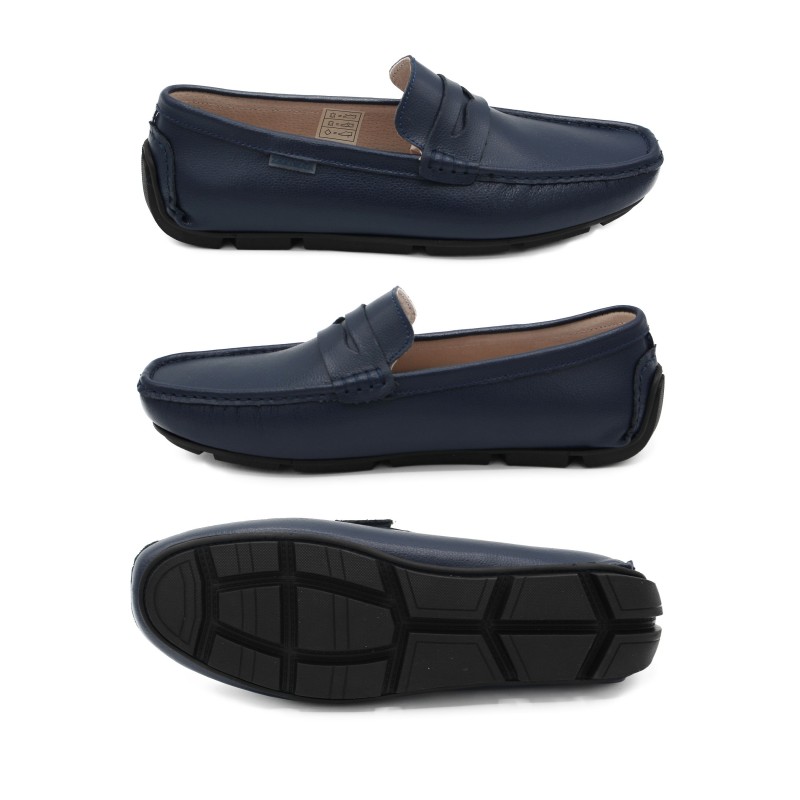 zerimar shoes Mocasines de ante natural con antifaz modelo BINNY En línea